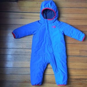 North Face 6-12 month snowsuit